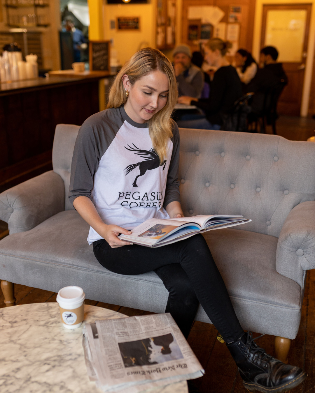 Pegasus Raglan Tee