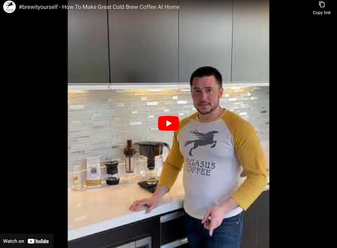#brewityourself- How To Make Great Cold Brew At Home