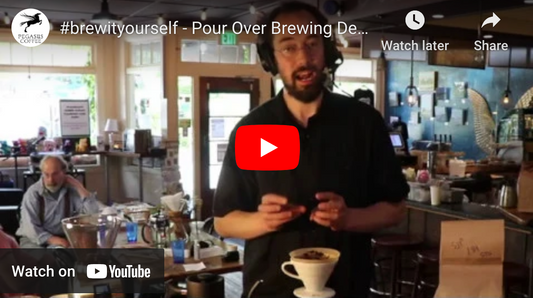 HOW TO BREW #greatcoffeeathome – Pour Over Brewing Demonstration