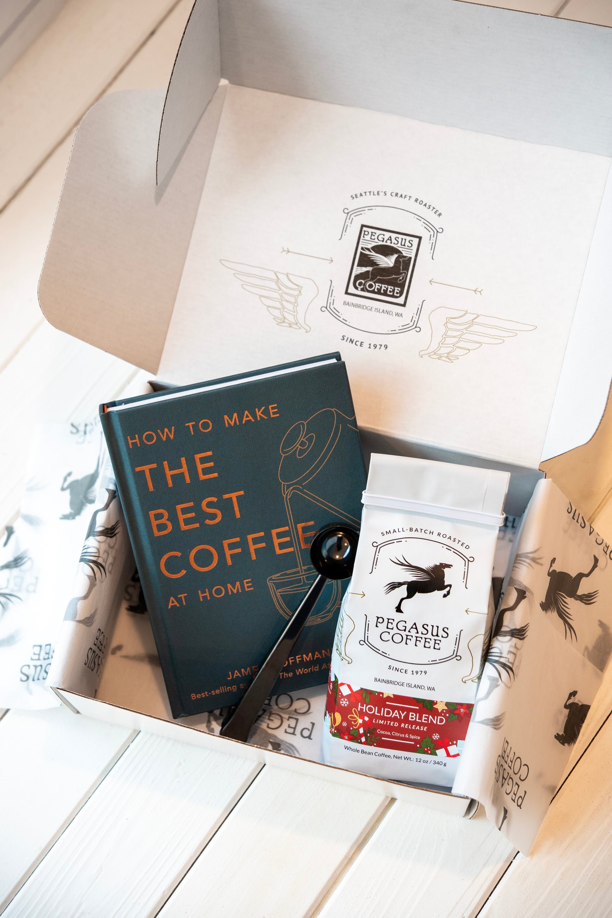 Pegasus Coffee Brew Better Coffee Gift Box for Coffee Lovers