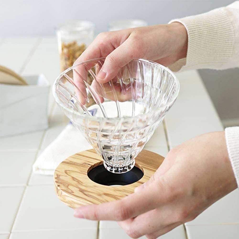 Hario V60 Glass Dripper – Pegasus Coffee